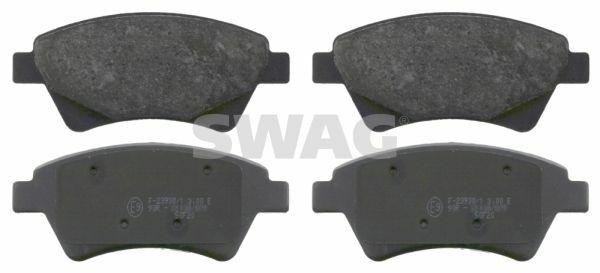 SWAG Front Brake Pads - Renault Megane II, Scenic II, and Kangoo