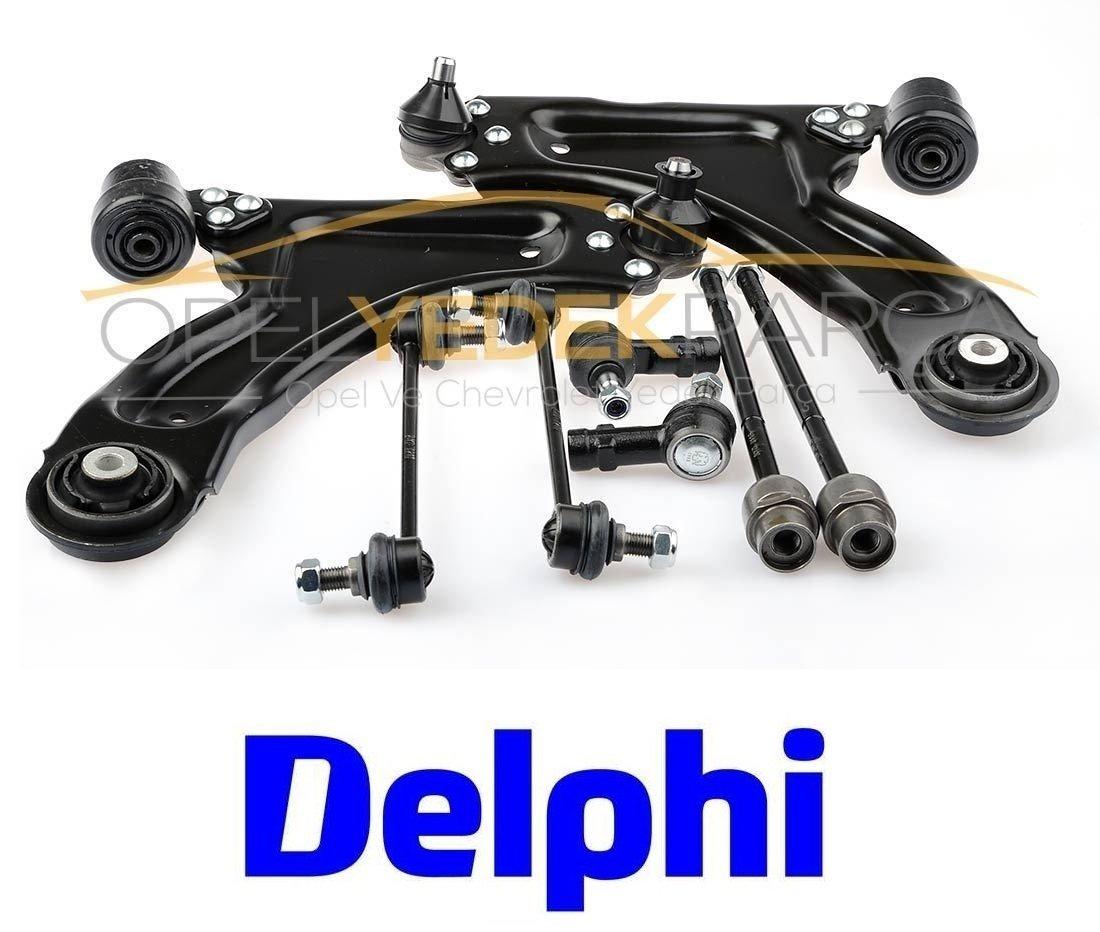 Delphi Front Suspension Set for Ford Fiesta 2008-2012 - Complete Kit — Tie Rods & Linkage