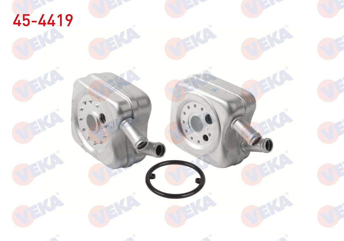 Veka 45-4419 Oil Cooler Single Volkswagen Golf IV-Bora 1.6i 1997-2005 — Oil System