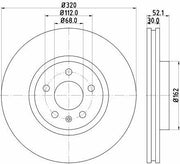 hella pagid brake disk for audi models, audi brake disk specifications, high performance brake disk installation HELLA PAGID Brake Disk - Fits Audi A4, A4 Allroad, A4 Avant, A4l Saloon & A5 | 320 mm Diameter HELLA PAGID Brake Disk for Audi A4 & A5 brake-disk, audi, hella-pagid, car-parts, performance, mechanics, car-owners, automotive, ventilated-brake, ai-generated