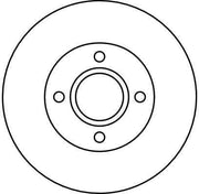 trw disk brake rotor for ford focus and fiesta, ventilated brake rotor specifications, black painted brake rotor TRW Disk Brake Rotor - Fits 99-05 Ford Focus & 96 Fiesta | Ventilated Type | 1 Piece TRW Disk Brake Rotor for 99-05 Focus & 96 Fiesta brake-rotor, trw, ford-focus, ford-fiesta, ventilated-brakes, automotive-parts, car-owners, brake-system, disk-brake, ai-generated