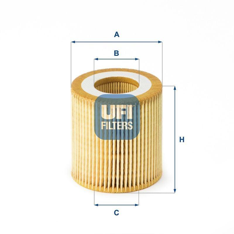 UFI Oil Filter 25.191.00 - 11 Ranger 2.2Tdci — Oil Filters