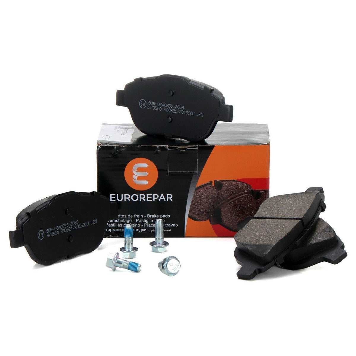 EUROREPAR Peugeot 208 - Front Brake Pad Set for 2020 Models — Brake Pads