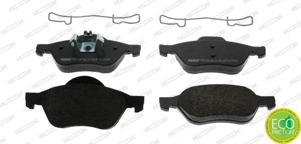FERODO FDB1866 Brake Pads Set - Brake Pads for 06 Megane II