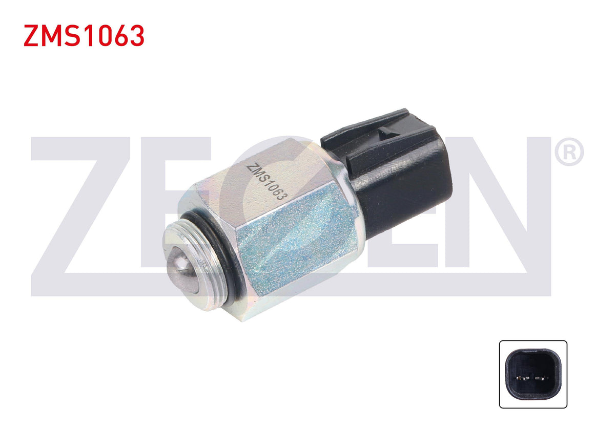 Zegen ZMS1063 Reverse Light Switch Ford Transit Connect 2002-/ S-Max 2006-2014 / Mondeo II-III-IV 1996-2015 / Focus 1998-2012 / C-Max 2007-2010 / Volvo S40 II 1.6 D 2005-2012