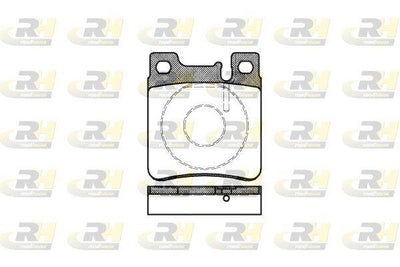 ROADHOUSE 2407.00 Brake Pad Crossfire 07 03 — Brake Pads