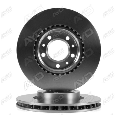AYD 10-50447 50447 /Disc Front (Ad) 14-Pt.308-Combo.E-Grand Land X /| Set of 2
