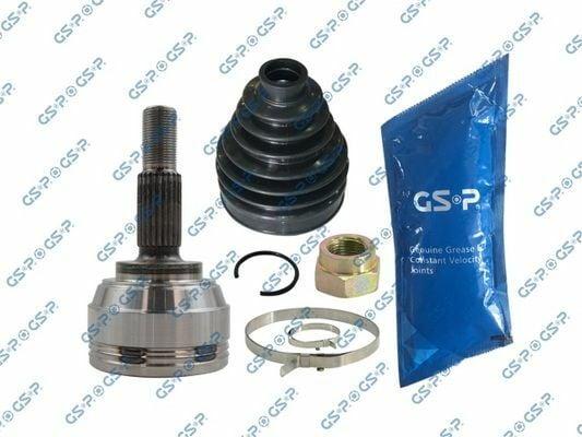 gsp-850092-axle-joint-front-view, gsp-850092-axle-joint-side-view GSP 850092 Axle Joint - Compatible with Clio III, Modus, and Megane | 143 mm Length GSP 850092 Axle Joint - Clio III, Modus, Megane | 143 mm gsp, axle-joint, car-parts, clio-iii, modus, megane, vehicle-maintenance, automotive-repair, mechanics, ai-generated