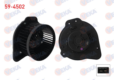 Veka 59-4502 Heater Motor Volvo C70 I 1998-2005 / S70 1996-2000 — Heater & Blower