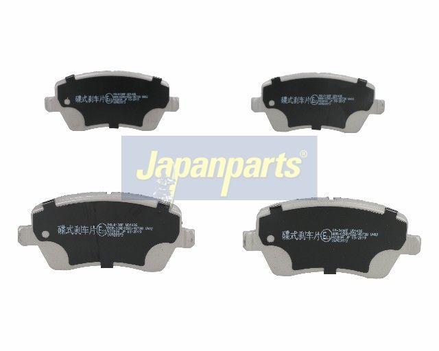Japan Parts PA-013AF Nissan Micra-K12 03-Swift 05-Note 07-11 Splash 08-Clio-3 Front Brake Pad — Brake Pads