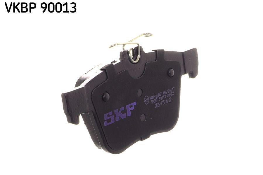 SKF VKBP90013 Rear Brake Pad A3 Golf VII 8V1 1.2 TFSI / 1.4 TFSI / 1.6 TDI / 2.0 TDI / S3 04 / 12