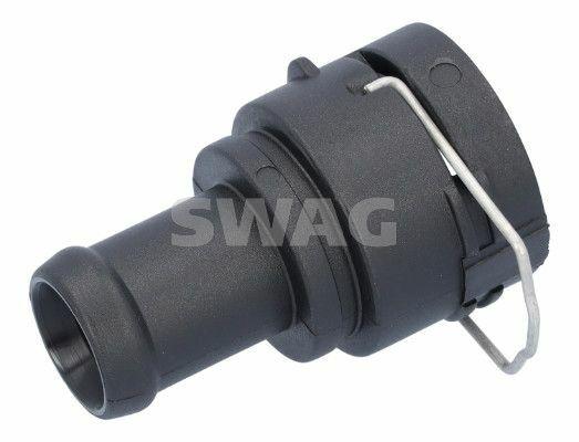 SWAG 30103334 Water Flange - Cooling Flange for Passat, Golf, Tiguan — Hoses & Tanks