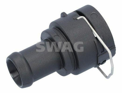 SWAG 30103334 Water Flange - Cooling Flange for Passat, Golf, Tiguan — Hoses & Tanks