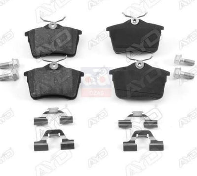 AYD 11-60072A Rear Brake Pad Peugeot 308 SW/307/Partner Tepee/Berlingo/C4 1.6 HDi — Brake Pads