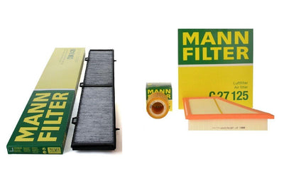 Mann Bmw X1 E84 Body 1.6i Gasoline Scheduled Service Filter Set — Maintenance & Service Kits