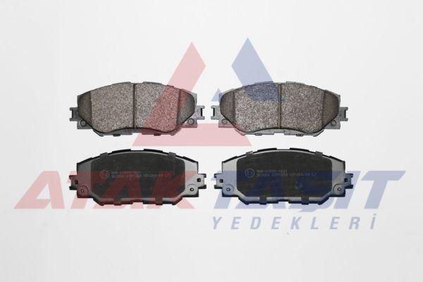 AP 05P1258 Brake Pad Front Toyota Corolla (E15_) 1.6 Vvt-I 2007-2012 / Auris (Zre15) 1.6 Vvt-I 2007-2012