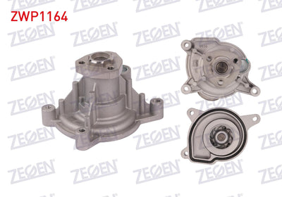 Zegen ZWP1164 Water Pump Golf V 1.4 TSI 2003-2009 / Eos 1.4 TSI 2006-/ Golf VI 1.4 TSI 2008-2013 / — Water Pump & Thermostat