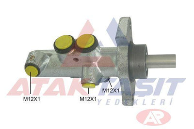 AP 215662 Brake Anamerkez Aluminium 27 mm Transporter V 1.9 TDI-2.0 BiTDI-2.5 TDI-2.0 TDI-2.0 BiTDI 2003-2011 / Porsche Cayenne S 4.8i-4.5i V8 2002-2010 / Cayenne 3.0 TDI-3.2i-3.6i 2002-2010