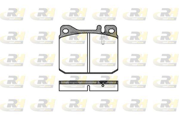 ROADHOUSE 2010.20 Brake Pad 200 300 Series Coupe C123 03 77-1 — Brake Pads