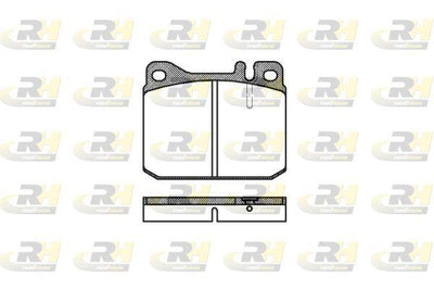 ROADHOUSE 2010.20 Brake Pad 200 300 Series Coupe C123 03 77-1 — Brake Pads