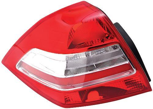 Pleksan 3325 Tail Lamp Left Megane II Sedan without Socket 06- — Tail, Signal & Reflectors