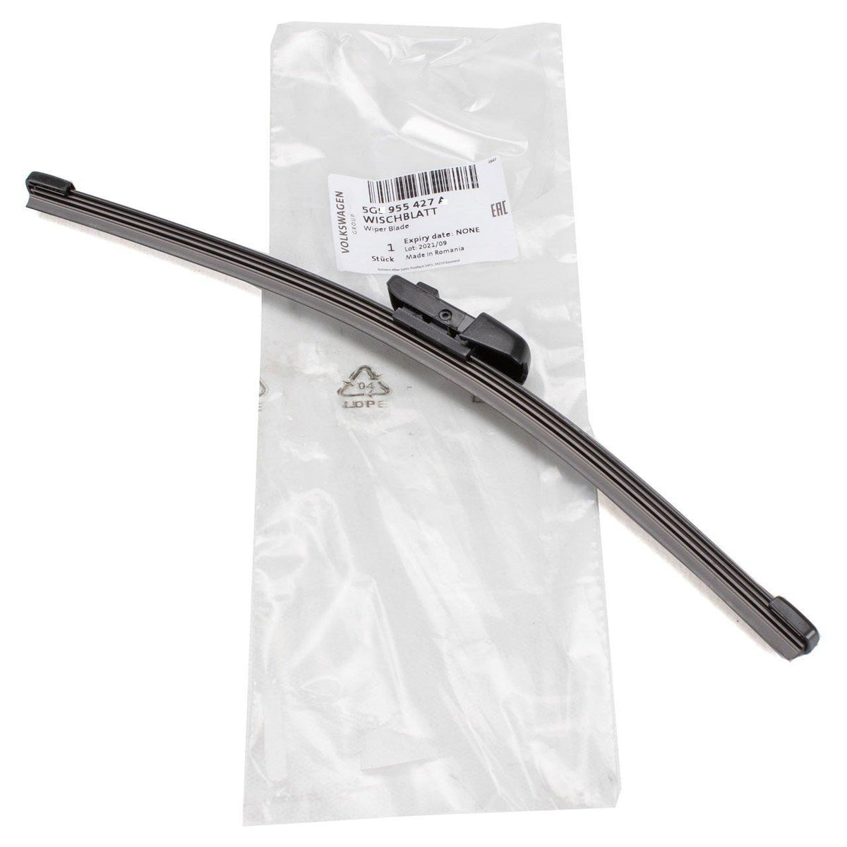 Volkswagen Golf Original Rear Wiper Blade 2017-2020 - Fits Golf Models — Wipers