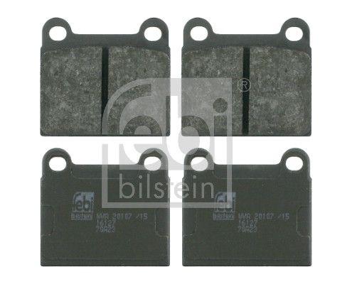 Febi Bilstein 16127 Brake Pad Rear W126 85 > 91 C126 87 > 91 W116 75 > 80 C107 74 > 81 Volvo 850 — Brake Pads