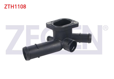 Zegen ZTH1108 Thermostat Flange Plastic Audi A3 1.6 1996-2003 /Leon 1.6 1999-2006 /Toledo II 1.6 19 — Water Pump & Thermostat