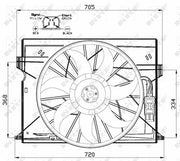 BOSCH NRF 47444 Radiator Fan Complete, BOSCH Radiator Fan Specifications BOSCH NRF 47444 Radiator Fan - Complete Motor Cooling System for Car Owners and Mechanics | 12V, 640W BOSCH NRF 47444 Radiator Fan - Complete Motor Cooling System radiator-fan, bosch, cooling-system, car-parts, mechanic-tools, engine-cooling, automotive-repair, car-owners, ai-generated, motor-fan