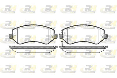 ROADHOUSE 2807.02 Brake Pad Voyager Grand Voyager IV Rg 02 00 — Brake Pads