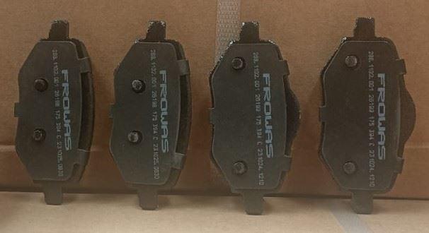 FROW FREN 2881102001 Brake Pad Rear Peugeot P208 P2008 Opel Corsa F — Brake Pads