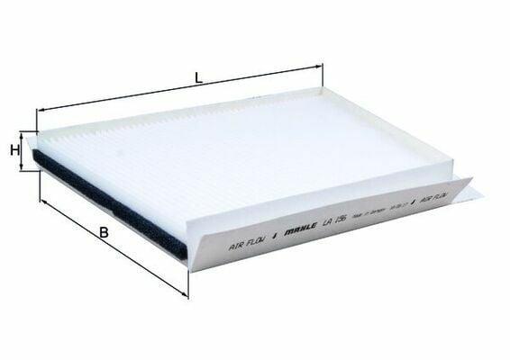 MAHLE Pollen Filter for E-Series (2004-2011) - Cabin Air Filter — Air & Cabin Filters
