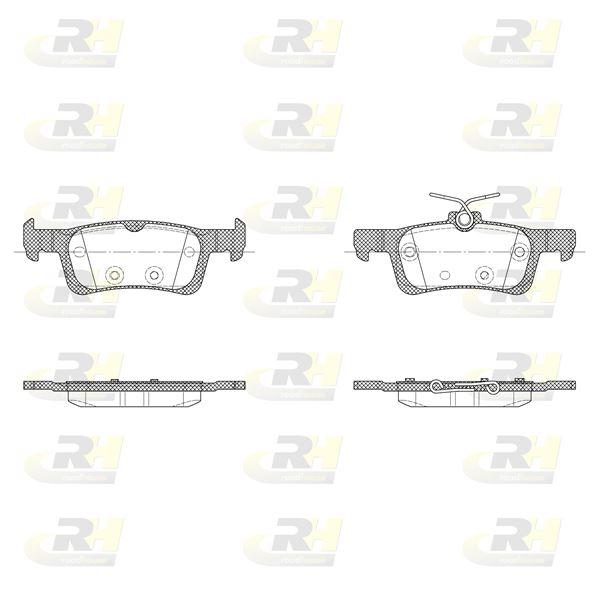 ROADHOUSE 21563.30 Brake Pad — Brake Pads