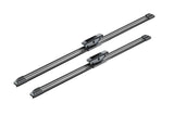BOSCH Wiper Blade Set 3397014173 - 55cm & 47.5cm for Clio, Symbol and 2 more models — Wipers
