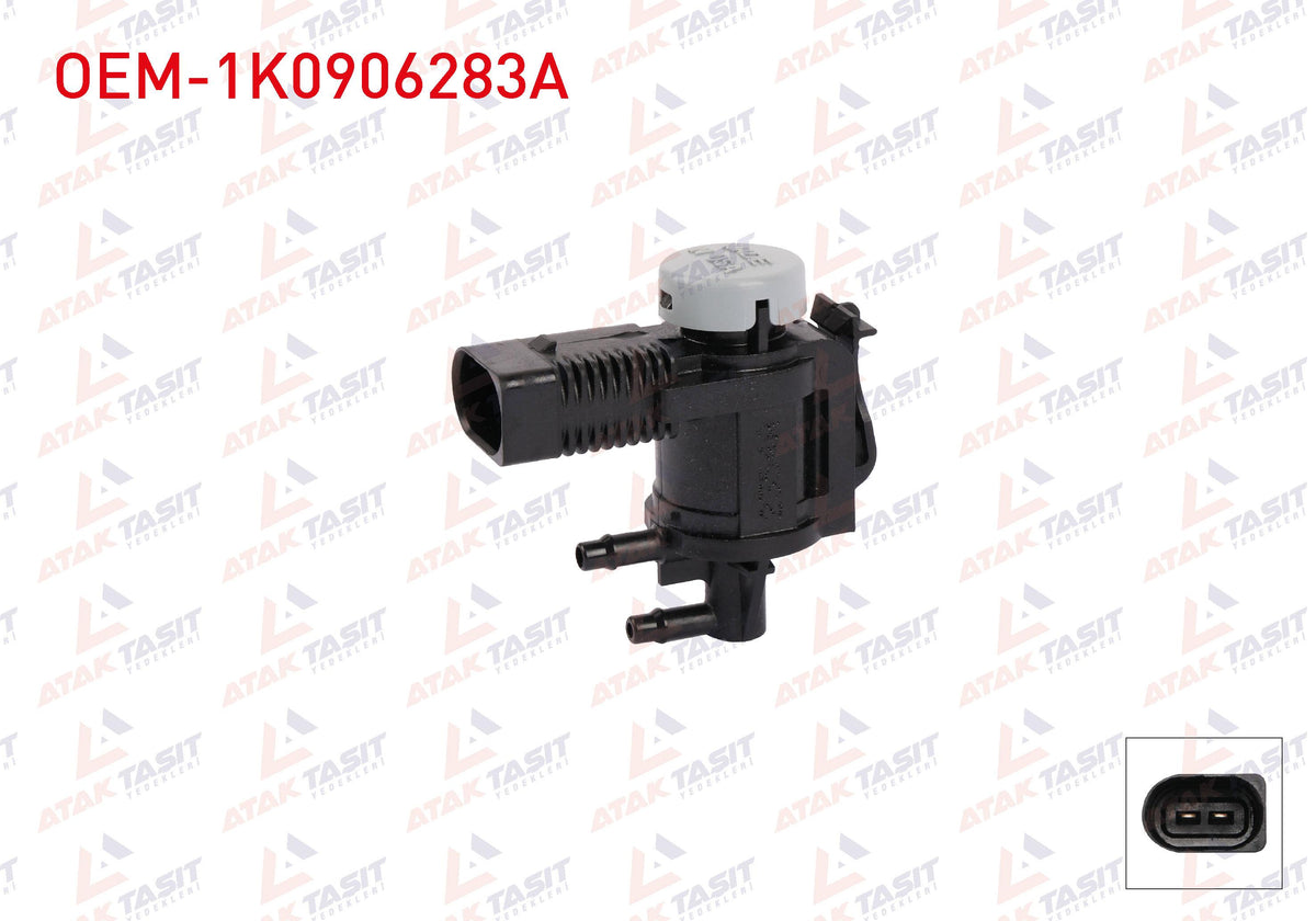 OEM OEM-1K0906283A Solenoid Valve Volkswagen Caddy / Crafter / Amarok / Golf / Passat / Polo / Transport — Valves & Actuators