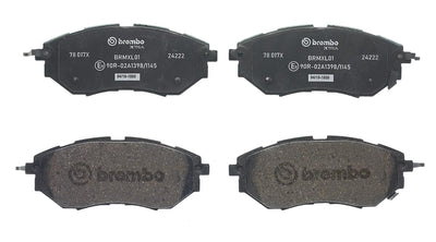Brembo P78017X Brake Pad Front Xtra Subaru — Brake Pads