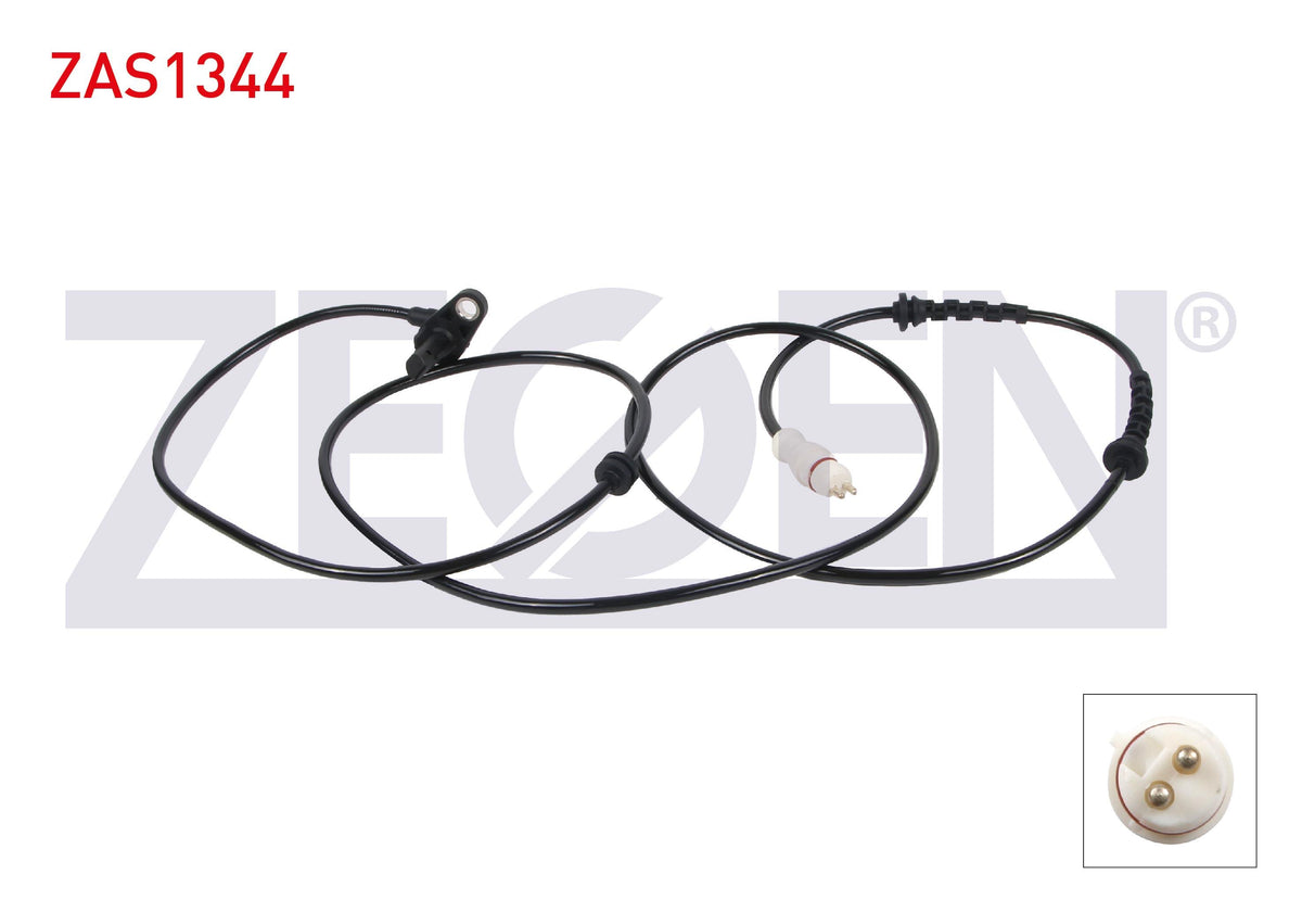 Zegen ZAS1344 ABS Sensor Rear Right Renault Clio II III IV 98-21 / Symbol II 08-12 — Brake Sensors & ABS