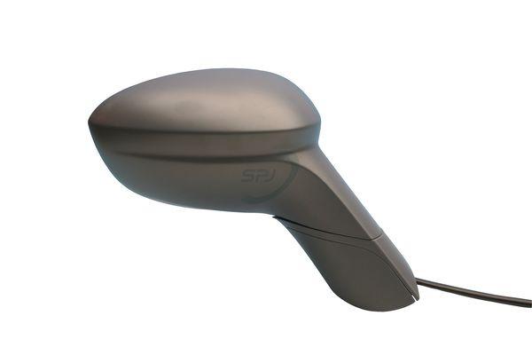 Spj E-2105 Outer Rear View Mirror Left Electric 308 06 > 14 with Turn Signal Primed Folding Blind — Tail, Signal & Reflectors