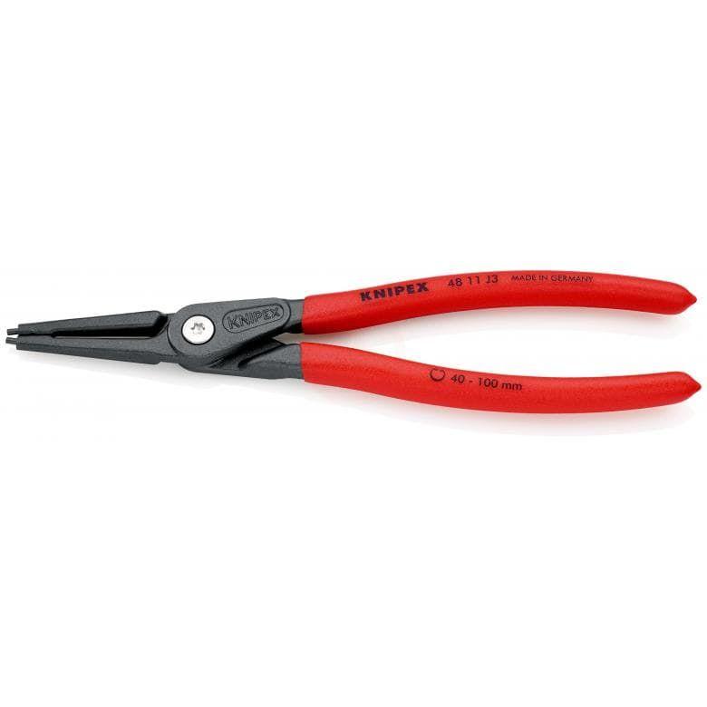 Knipex 48 11 J3 Heavy Duty Straight Internal Circlip Pliers