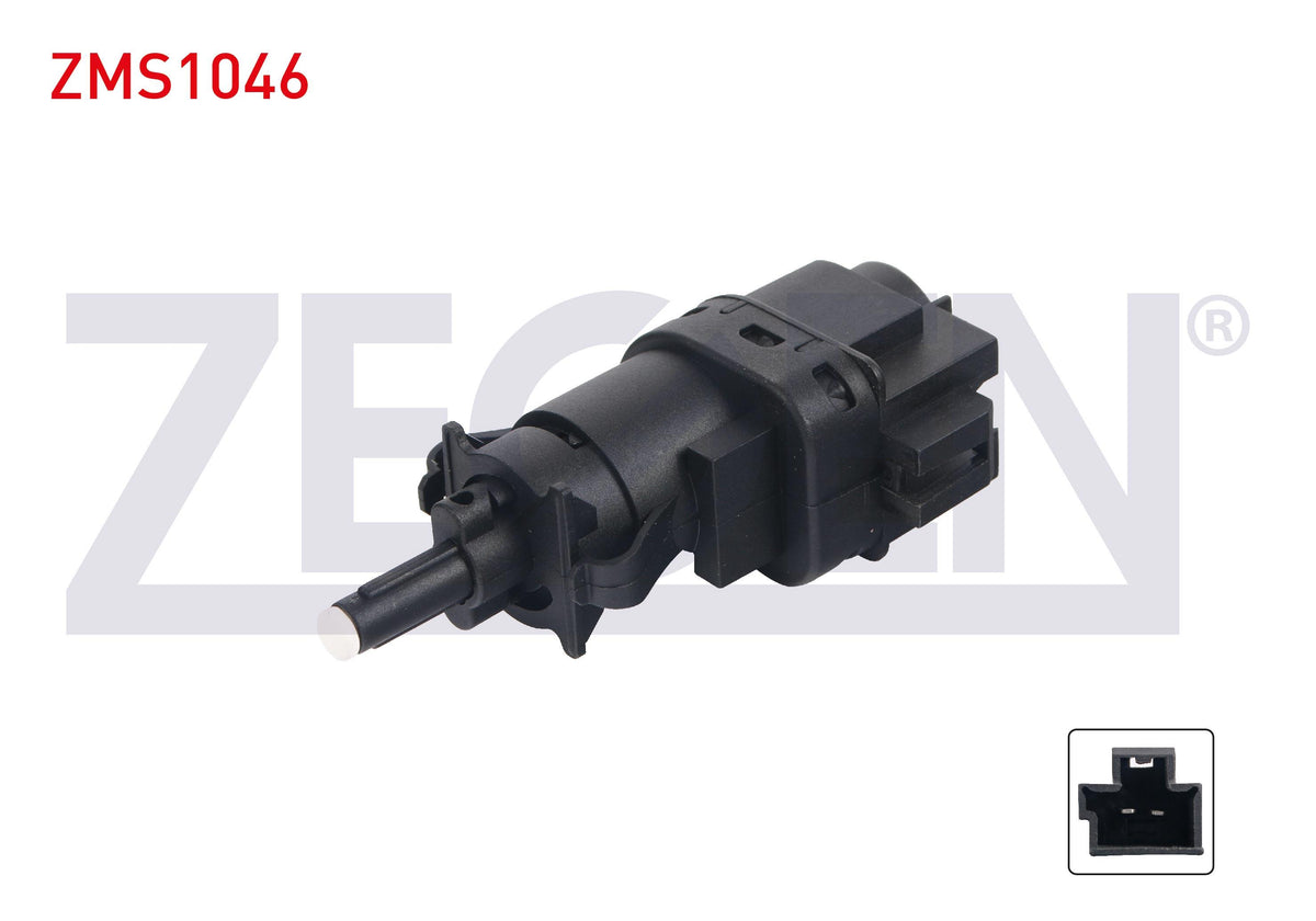 Zegen ZMS1046 Brake Light Switch Ford B-Max 2012-/ C-Max 2007-2010 / Fiesta V-VI 2001-/ Focus II 2004-2012 / Kuga 2008-2012 / Mondeo 2007-2015 / S-Max 2006-2014 / Tourneo Connect-Transit Connect 20