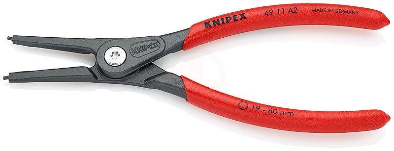 Knipex 49 11 A2 Heavy Duty Straight External Circlip Pliers