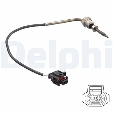 Delphi TS30148 Exhaust Temperature Sensor Antara 2.0 06-11 Konum 1 Captiva — Temperature Sensors & Switches