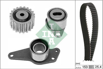 INA 530018310 Timing Belt Set for Carisma 1.9D - Essential Kit — Belts