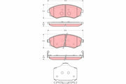 trw gdb3365 brake pads front view, trw gdb3365 brake pads side view, trw gdb3365 brake pads installation guide TRW GDB3365 Brake Pads - Front for Ssangyong Kyron, Rodıus & Rexton | Quality Disc Brake Set TRW GDB3365 Brake Pads - Front for Ssangyong Vehicles trw, brake-pads, ssangyong, car-accessories, automotive-parts, mechanics, disc-brakes, car-owners, ai-generated, auto-repair