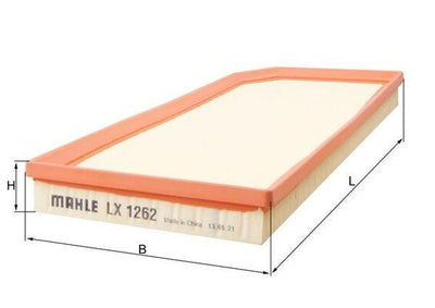 Mahle LX1262 Air Filter Eos (1F7,1F8) 06-15 2.0 TFSI Golf V (1K1) 03-09 2.0 GTI Passat B6 (3C2) 05-10 2 — Air & Cabin Filters