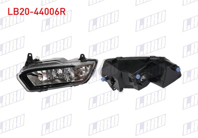 LABO LB20-44006R Fog Lamp Right Single Socket Volkswagen Polo V (6R1 — Tail, Signal & Reflectors