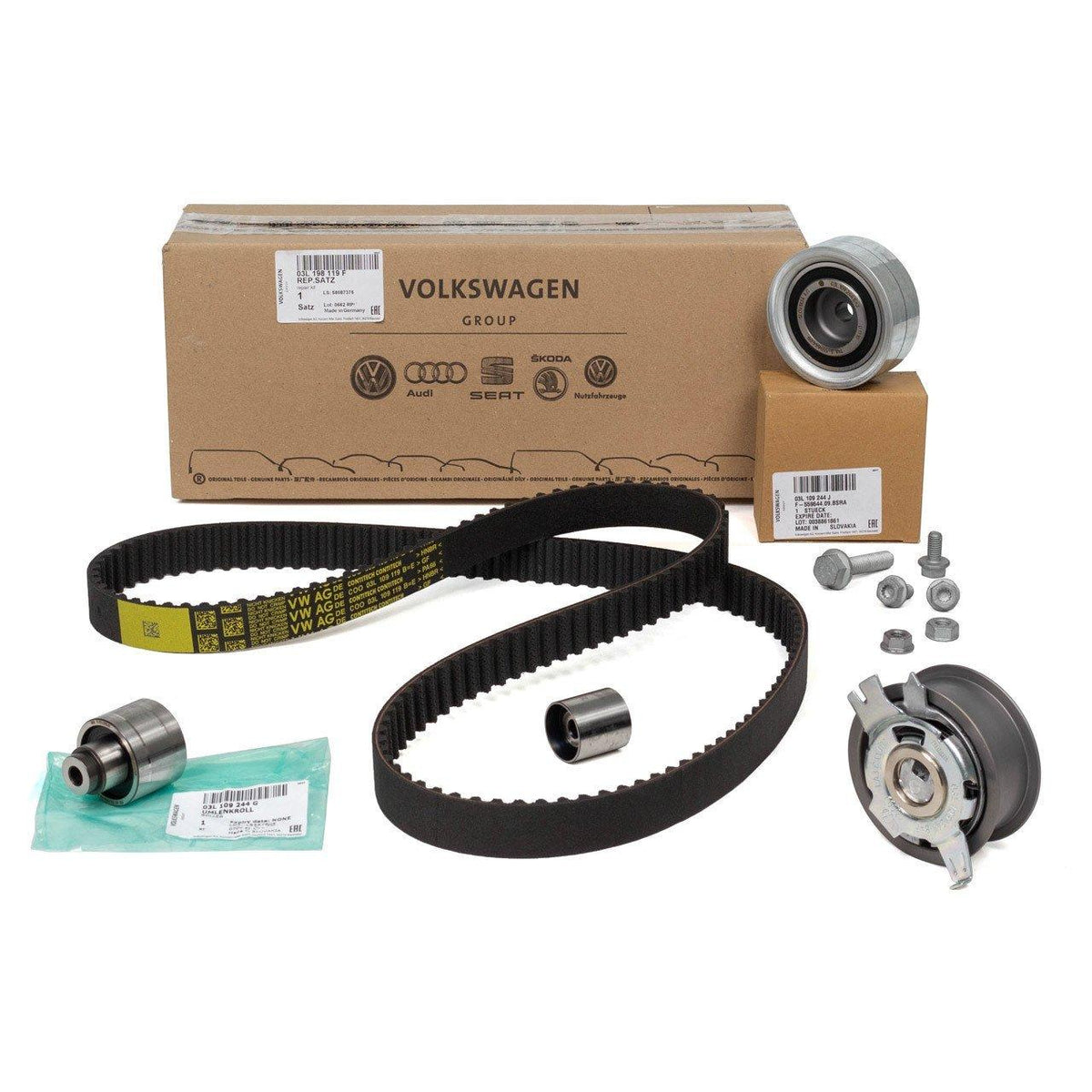 VAG Skoda Roomster 1.6 TDI Timing Set - Original Equipment for 2011-2015 Models