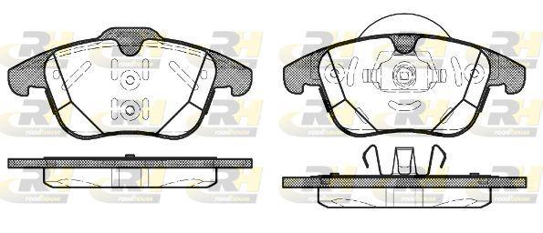 ROADHOUSE 21482.00 Brake Pad Range Rover Evoque 06 11-Xx — Brake Pads