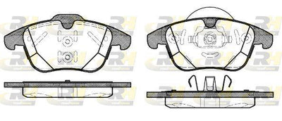 ROADHOUSE 21482.00 Brake Pad Range Rover Evoque 06 11-Xx — Brake Pads
