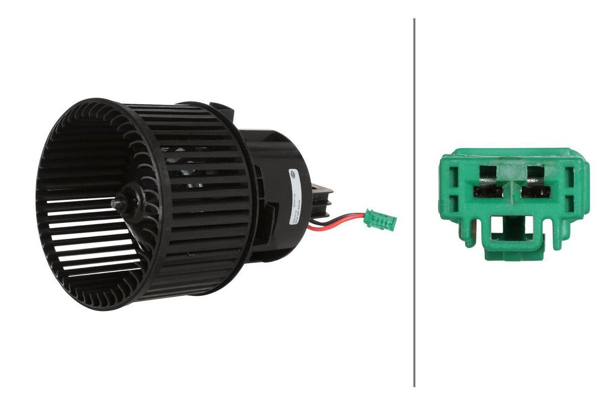 Hella 8EW366400-621 Heater Motor 308 II 508 II 1.2 1.5 1.6 2.0 Thp VTI HDi Puretech Hybrid 13 > — Heater & Blower
